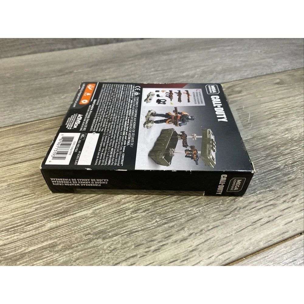 Mega Construx Call of Duty Firebreak Weapon Crate Set Krystof Hejek Figure New